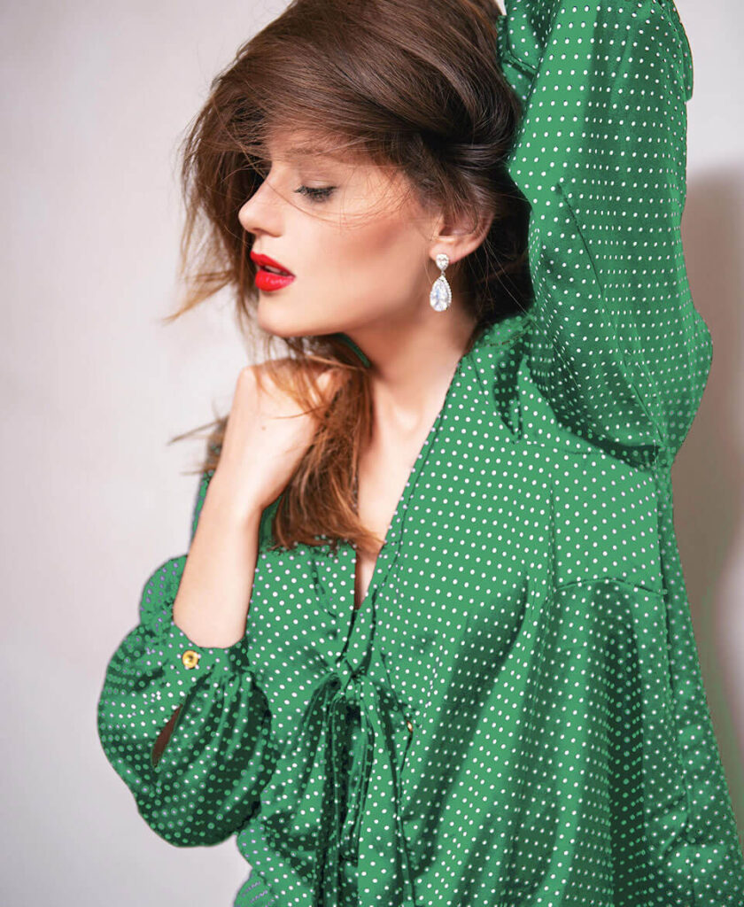 Stylish Green Top For Women