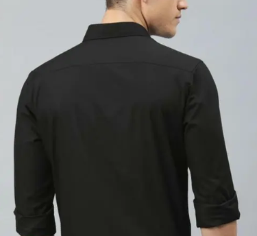 Royal Black Shirts For Boys